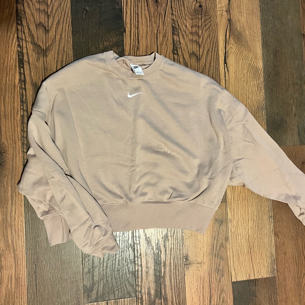 Nike Light Brown Crewneck Sweatshirt